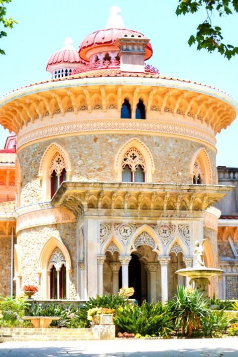 sintra castles portugal | Monserrate Palace and Gardens, Sintra, Portugal Sintra Castles Portugal, Portugal Castles, Best Beaches In Portugal, Building Reference, Beautiful Europe, Portugal Trip, Janmashtami Wishes, Color Seasons, Europe 2023