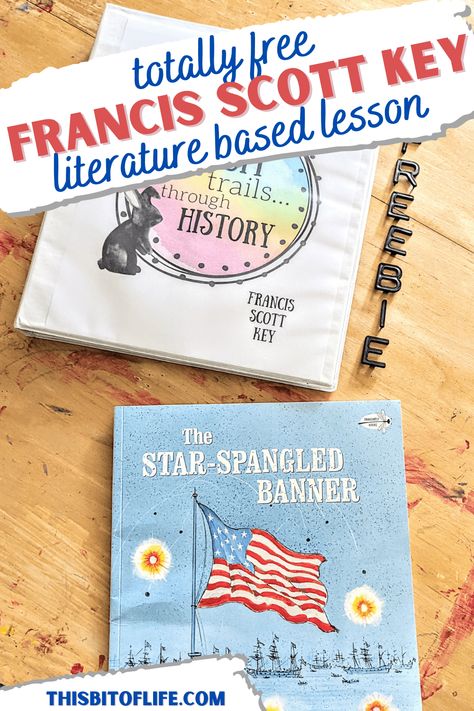 Learn all about the Star Spangled Banner and the man behind the song with this free Francis Scott Key lesson. Learn history with this literature based lesson on Francis Scott Key. Literature based history lesson. Free history lesson. Charlotte Mason inspired history. Free homeschool history lesson. #homeschool #historylesson Star Spangled Banner Activities For Kids, Apple Tree Life Cycle, Tree Life Cycle, The Star Spangled Banner, Homeschool Math Curriculum, Francis Scott Key, History Lesson Plans, American Heritage Girls, Planting For Kids