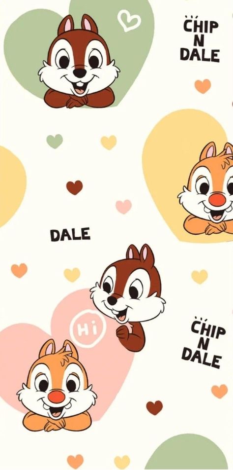 Credit(小紅書) Chip And Dale Wallpapers, Alice In Wonderland Illustrations, Cute Images For Wallpaper, Disney Cuties, Disney Illustration, Funny Lockscreen, Adventure Party, Disney Movies To Watch, Wallpaper Iphone Boho