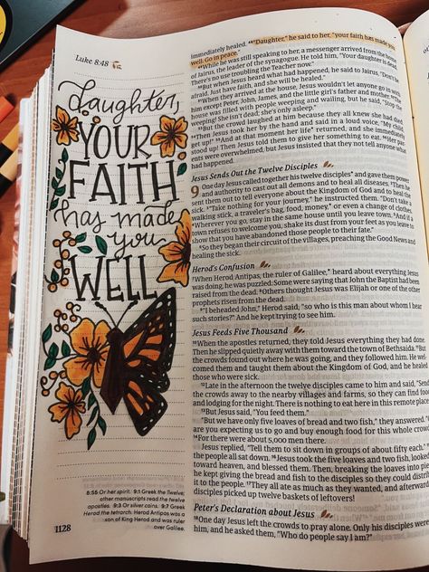 Luke 8 Bible Journaling, Luke 1 Bible Study Notes, Luke Bible Journaling, Luke Chapter 1, Luke Bible, Bible Doodles, Bible Journal Notebooks, Luke 8, Inspire Bible