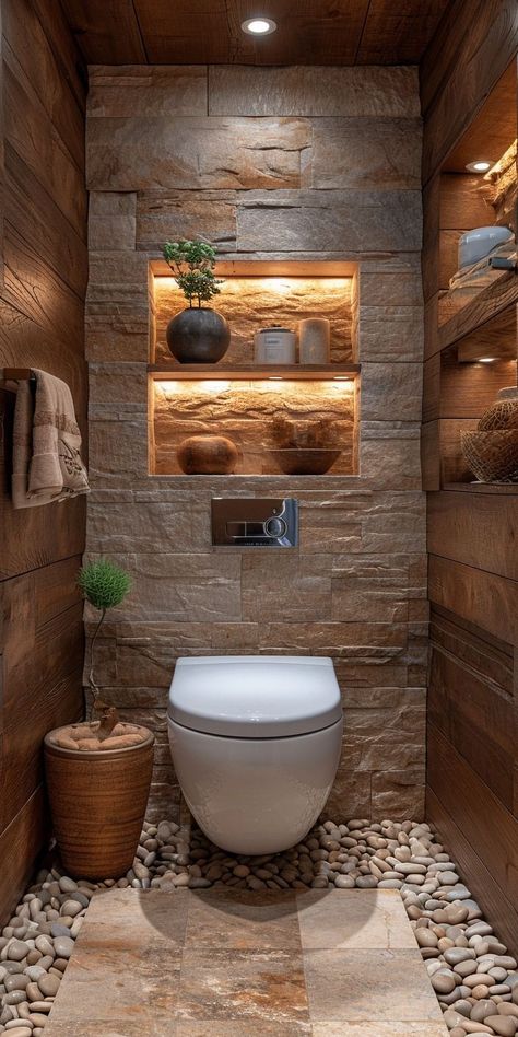 Toilet Green, Toilet Modern, Bilik Air, Half Bathroom Decor, Toilette Design, Ideas Baños, Toilet Room Decor, Small Bathroom Layout, Small Toilet Room