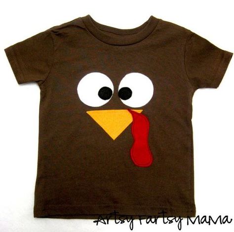 Diy Turkey, Turkey Crafts, Thanksgiving Crafts For Kids, Turkey Shirts, Shirt Diy, Thanksgiving Fun, Thanksgiving Crafts, Thanksgiving Shirts, Holidays Thanksgiving