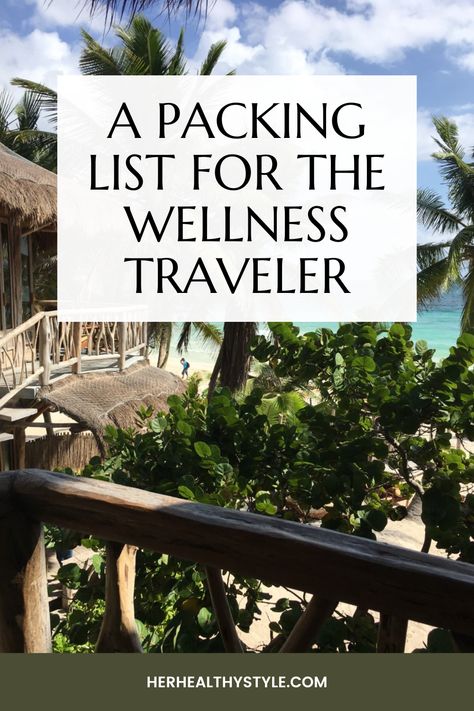 A packing list for the wellness traveler- health and beauty essentials #herhealthystyle Spa Packing List, Wisconsin Vacation, Chicago Vacation, Feel Good Books, Gut Healing Recipes, Date Night Recipes, Dry Eyes Relief, Healthy Restaurant, Traveling Tips