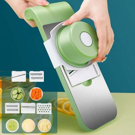 Simplify Your Meal Prep And Slice Your Veggies 3x Faster Tired of spending too much time and effort preparing your vegetables? Discover a new level of efficiency in the kitchen with our versatile Vegetable Cutter. Say goodbye to tedious chopping and hello to perfectly sliced and diced veggies in no time! Introducing ChefCutz™ Multi-Functional Vegetable Cutter, the ultimate tool for home chefs and cooking enthusiasts. Its innovative design and versatile functionality make it a must-have for anyon Potato Slicer, Shredded Potatoes, Mandolin Slicer, Potato Peeler, Vegetable Chopper, Vegetable Slicer, Food Chopper, Mandolin, Food Containers