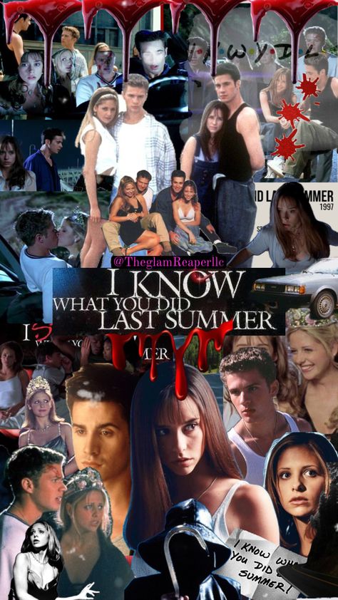 @theglamreaperllc #Iknowwhatyoudidlastsummer #horror #scarymovies #horrorlover #slashermovies #movies #millennials #jenniferlovehewitt #sarahmichellegellar #freddieprincejr #90s 90s Horror Movies, 90s Horror, Horror Fanatic, Slasher Movies, Horror Lovers, Jennifer Love Hewitt, Sarah Michelle Gellar, Scary Movies, Horror Films