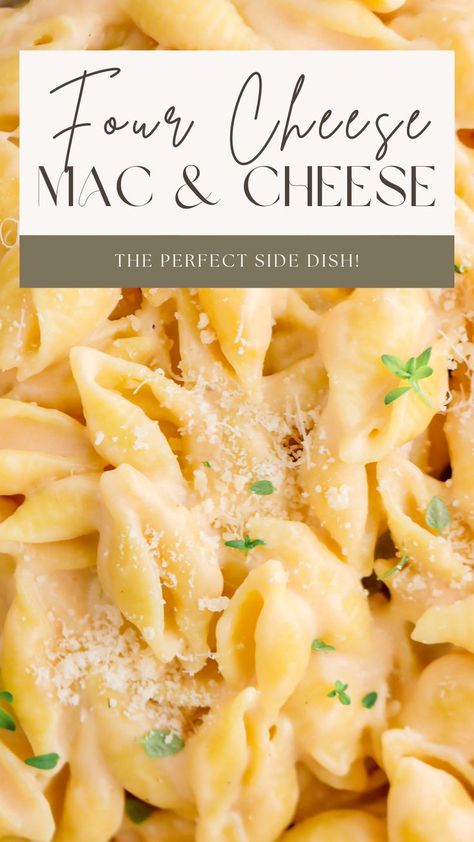 Mac And Cheese With White Sauce, 3 Cheese Sauce Recipe, Mac And Cheese Recipe With Shells, Macaroni And Cheese With Swiss Cheese, Sargento Mac And Cheese Soup, Max And Cheese Sauce Recipe, Creamy Shells And Cheese, Cheddar Cheese Sauce For Pasta, Cheesy Shells Pasta