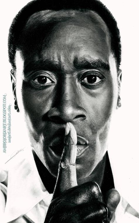 Don Cheadle by AmBr0 Don Cheadle, Wow Photo, Photo Star, Hollywood Icons, Actrices Hollywood, Foto Poses, George Orwell, Celebrity Portraits, Foto Art