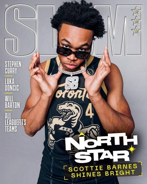 Scottie Barnes, Nurse Cover, Slam Magazine, Nike Wallpaper, Toronto Raptors, Wallpaper Phone, Stephen Curry, Blue Wallpaper, Nba Players