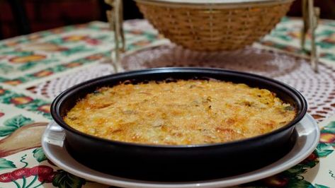 Salmon Mornay Recipe - Australian.Genius Kitchen Sweetcorn Bake, Crispy Cheese, Cheesy Recipes, Corn Chowder, Light Recipes, Main Meals, Tasty Dishes, Soups And Stews, Casserole Dishes