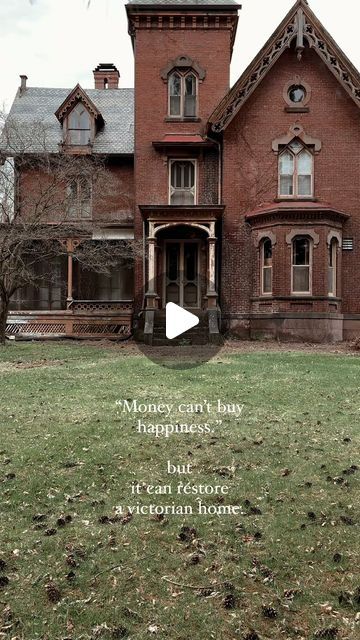 viv 🕸️ on Instagram: "Although, I think this victorian home is perfect as it is." Victorian Home Addition, 1800s Aesthetic House, Victorian House Aesthetic, Victorian Homes Exterior Colors, Victorian Farmhouse Interior, Victorian House Exterior, Small Victorian Homes, 1890s House, Victorian Homes Interior