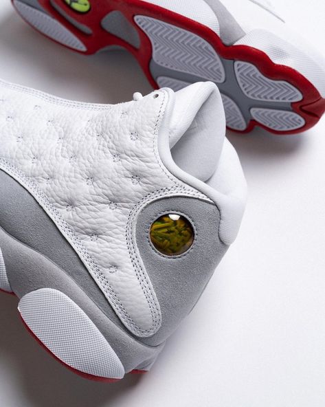 Air Jordan 13 Retro "Wolf Grey" now available online New Sneaker Releases, Air Jordan 13 Retro, Jordan 13 Retro, Sneaker Release, Jordan 13, Grey Sneakers, New Sneakers, Air Jordan, Air Jordans