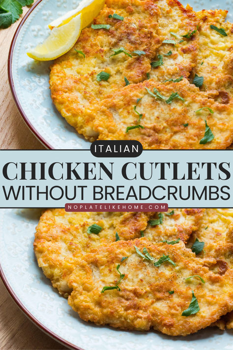 chicken cutlets, italian chicken cutlets, chicken dinner, weeknight meals, 30 min meals, chicken recipes Easy Italian Breakfast Recipes, Healthy Cutlets, Healthy Chicken Cutlet Recipes, Chicken Flour Recipe, Chicken Cutlet Dinner Ideas, Italian Fried Chicken, Pan Fried Chicken Cutlets, Chicken Cutlets Recipes, How To Fry Chicken