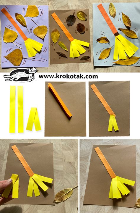 Jesen Aktivnosti U Vrticu, Shape Activities Preschool, Fall Preschool Activities, Fall Arts And Crafts, Nursery Activities, Autumn Activities For Kids, Kids Art Class, Art Lessons For Kids, Daycare Crafts