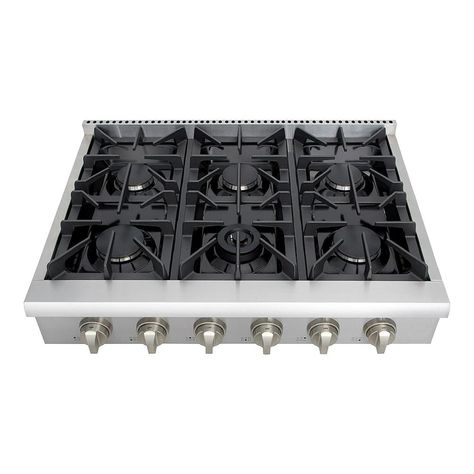 Gas Range Top, Clean Stove Burners, Cast Iron Burner, Clean Stove, Professional Appliances, Led Bleu, Single Burner, Range Top, Iron Grate