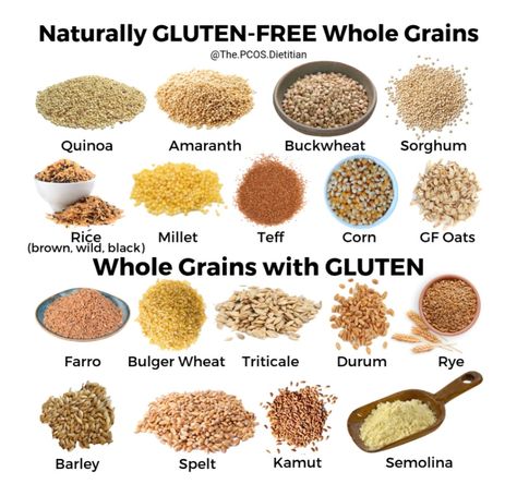 What Foods Have Gluten, Sorghum Recipes, Ancient Grains Recipes, Zdrava Hrana, Cooking Grains, Radisson Hotel, Food Scientist, Food Charts, Gluten Free Grains