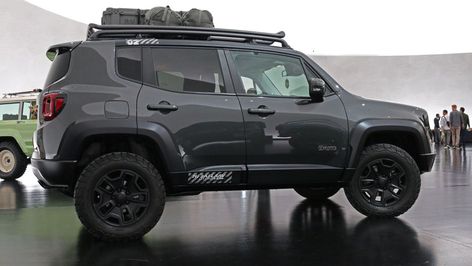 jeep-b-ute-concept-28 Jeep Upgrades, Jeep Trailhawk, Jeep Wrangler Renegade, Jeep Renegade Trailhawk, Jeep Gear, Off Road Camping, Bull Art, American Auto, Old Jeep