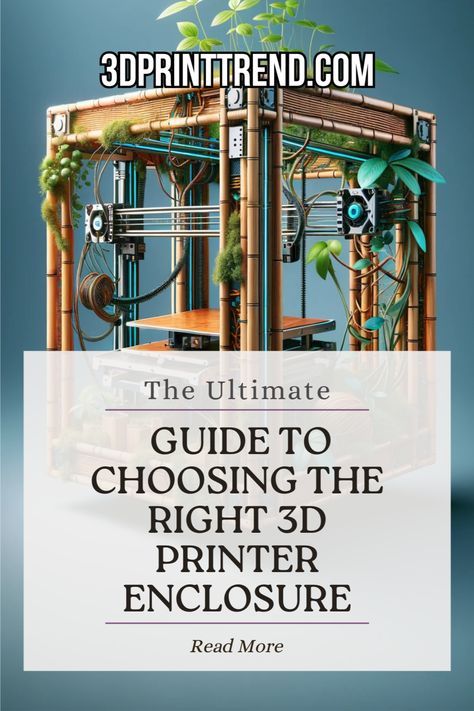 3D Print Trend | Find the best 3D printer enclosure with our expert guide 3d Printer Setup, 3d Printer Enclosure, Best 3d Printer, Sound Dampening, Print Trends, Noise Reduction, Choose The Right, 3d Printer, 3d Print