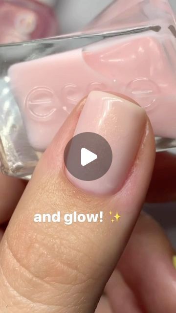 essie on Instagram: "give your classic mani a holiday glow using this simple subtle shimmer trick! @abe.nailbabe shows us how using: 💕 gel couture ‘sheer fantasy’ 💖 ‘birthday girl’" Essie Birthday Girl, Fantasy Birthday, Nail Polish Art Designs, Essie Gel Couture, Gel Couture, Nail Polish Art, Nail Polishes, Nail Lacquer, Birthday Girl