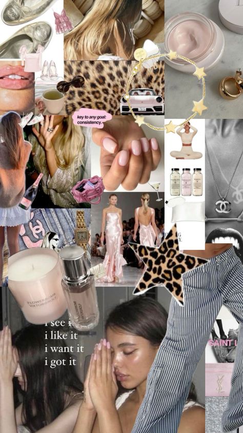 Glow Up Moodboard, Fashion Collage Wallpaper, Physical Moodboard, It Girl Collage, Aesthetic Brands, Feminine Vibes, Shopping Aesthetic, Inspiration Moodboard, Dark Forest Aesthetic