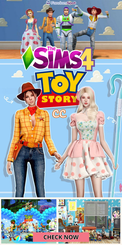 Sims 4 Elephant Cc, Sims 4 Toy Story Cc, Sims4 Disney Cc, Jessie Toy Story Costume, Toy Story Andy, Toy Story Halloween, Toy Story Movie, Toy Story Costumes, Jessie Toy Story