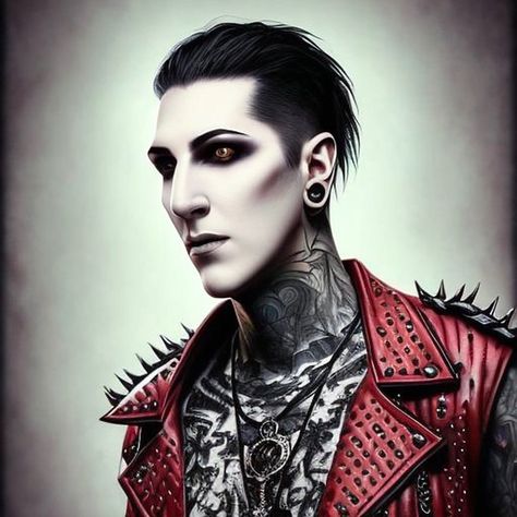 Chris Cerulli, Mens Photoshoot, The Werewolf, Chris Motionless, Mens Photoshoot Poses, Playing Cards Design, Rawr Xd, Motionless In White, Tarot Cards Art