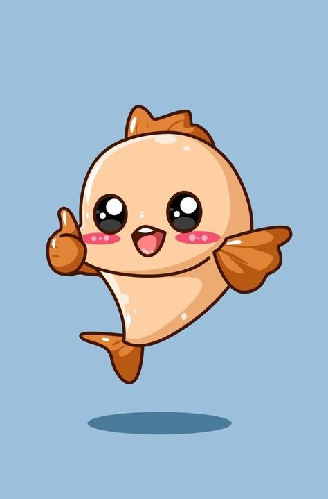 cute and happy fish cartoon illustration Happy Fish Cartoon, Cute Fish Drawing Kawaii, Fish Cartoon Illustration, Fish Cute Drawing, Race Drawings, Cartoon Fish Cute, Fish Illustration Cute, Cartoon Fish Drawing, Cute Fish Illustration