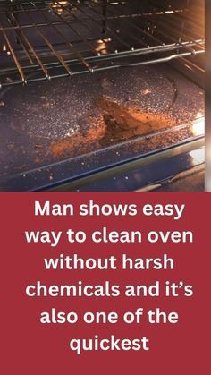 Easy Way To Clean Oven, Oven Cleaning Hacks, Deep Cleaning Hacks, Baking Soda Vinegar, Oven Cleaner, Oven Cleaning, Household Cleaning Tips, Keeping Healthy, Toaster Oven