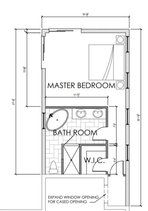 Does this layout for master bed addition/bath and closet look right? Guest Suite Ideas Layout, Small Master Bath And Closet Layout, Bathroom And Walk In Closet Combo Layout, Primary Suite Layout, Master Bath With Closet, Walk In Closet Big, Bedroom And Bathroom Addition, Master Bath And Closet Layout, Master Suite Addition Plans