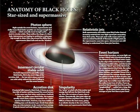 Black Hole Theory, Space Facts, Black Holes, Quantum Mechanics, Quantum Physics, Science Facts, Space Science, Space And Astronomy, Astronomer