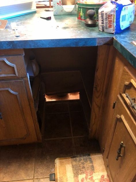 What can I do with this hole left after removing the trash compactor? | Hometalk Kitchen Trash Compactor, Ideas To Replace Dishwasher Space, Replace Trash Compactor, Replacing Trash Compactor, Trash Compactor Replacement Ideas, Replace Trash Compactor Spaces, Removing Dishwasher Space Ideas, Trash Compactor Space Ideas, Dishwasher Hole Ideas