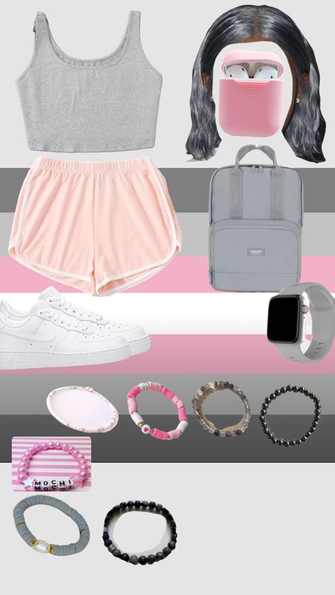 Making pride flags into outfits parts 7#demigirl#workoutatire Demi Girl, Pride Outfit, Pride Flags, Your Aesthetic, Girl Outfits, Flag, Energy