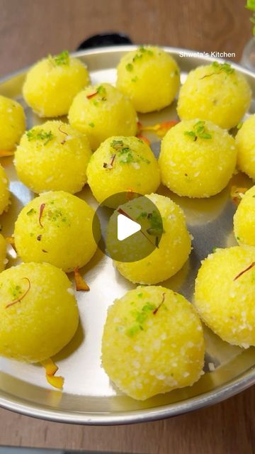 Shweta's Kitchen on Instagram: "Creamy, dreamy goodness of Coconut and Milk Powder Laddu! These soft, chewy bites are packed with the richness of coconut and milk, perfectly balanced with a hint of sweetness. A classic Indian sweet treat that’s ridiculously easy to make and impossible to resist!

#CoconutAndMilkPowderLaddu #CreamyDelight #CoconutLove #MilkPowderMagic #IndianSweets #FestiveFood #SweetTreats #GheeBasedSweets #CoconutMilkPowder #PowderedSugar #CardamomFlavor #SweetDelights #Foodie #RecipeInspiration #Delicious #Yum #Foodstagram #InstaFood #IndianCuisine #SweetTooth #LadduLovers #CoconutSweets #EasyRecipe #SweetBites #TastyTreats #instantladdu #ladduforever😇❤️ #laddulaovers #milkpowdersweets" Indian Laddu Recipe, Diwali Nashta Recipe, Sweet Dishes Indian, Nashta Recipe, Diwali Sweets Recipe, Lunch Recipes Indian, Quick Lunch Recipes, Diwali Sweets, Sweet Dishes Recipes