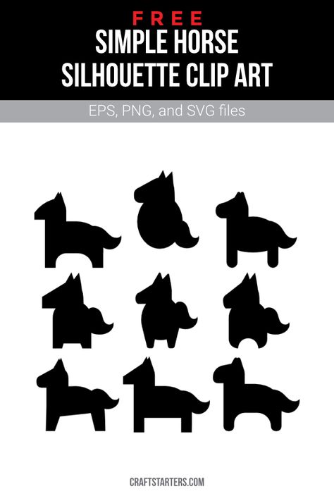 Horse Silhouette, Silhouette Clip Art, Art Simple, Png Transparent, Vector Graphics, Horses, Clip Art, Illustrations, Art