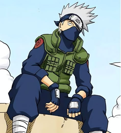 Naruto Manga Icon, Kakashi Manga, Naruto Manga Colored, Legendary Sannin, Manga Colored, Naruto Drawings, Kushina Uzumaki, Kakashi Sensei, Hatake Kakashi