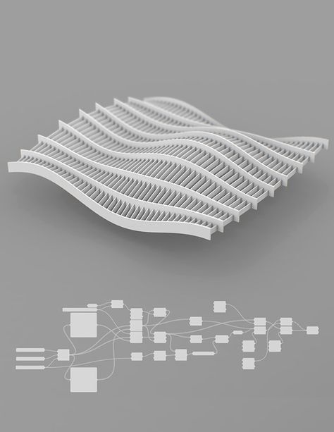 Grasshopper Basics on Behance Grass Hopper, Grasshopper 3d, Rhino Grasshopper, Grasshopper Rhino, Airport Design, Parametric Architecture, Grasshoppers, Generative Design, Architecture Building Design