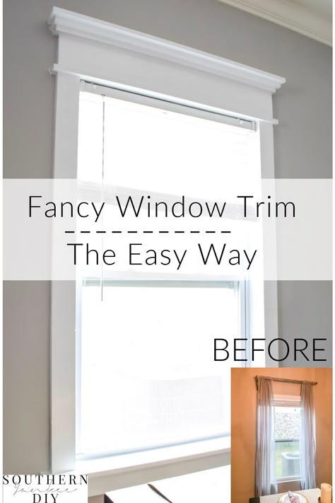 Curtains Craftsman Windows, Easy Craftsman Window Trim, Window Frame Molding, Trim Out Windows Interior, Craftsman Style Homes Interior Door Trims Window Casing, Cased Window Trim, Casing Windows Diy, Window Casing Ideas Interior Trim Craftsman Style, How To Add Window Trim