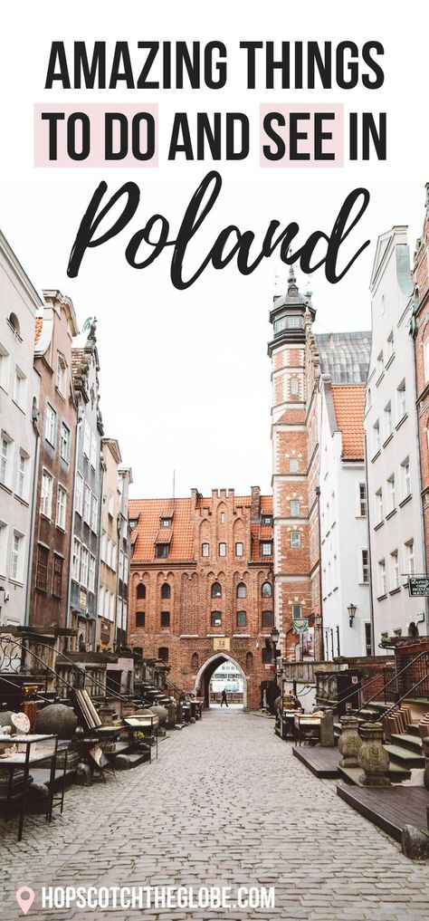 Amazing things to do and see in Poland! Add this country to your Europe bucketlist because it's a cheap country that has beautiful things to discover! #Poland #budgetdestination #budgettravel #budget #travelinspo #travelinspiration #travelplanning Bucket List Europe, Visit Poland, Eastern Europe Travel, Poland Travel, Europe Trip Itinerary, Backpacking Europe, Voyage Europe, Europe Vacation, Visit Europe