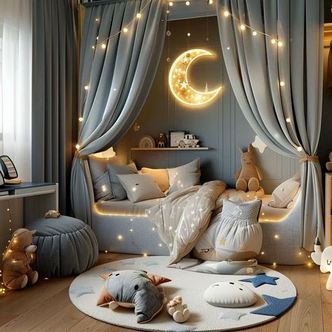 Girls Bedroom Color Schemes, Kids Bedroom Diy, Bedroom For Kids, Bedroom Ideas For Kids, Wall Art Girls Bedroom, Bedroom Design Inspiration, Bedding Inspiration, Toddler Rooms, Baby Room Design