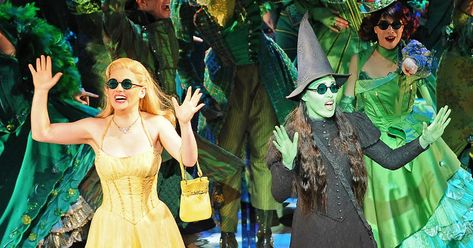 Ariana Grande as Glinda and Lea Michele as Elphaba, perhaps? We can dream. Wicked Musical Broadway, Wicked Movie, Ariana Grande News, Ariana Grande Album, Wicked Musical, Orphan Girl, Billy Elliot, Witch Of The West, Defying Gravity