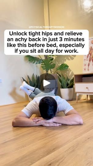 1.7M views · 22K reactions | No Back Pain Tonight 🤩🤩🤩 #backpainrelief #lowbackpainrelief #physicaltherapy | Physical Therapy Session Stretch Your Back, Excercise Routine, Frog Pose, Sore Shoulder, Low Back Pain Relief, Exercise Food, Back Exercise, Hip Exercises, Spine Health