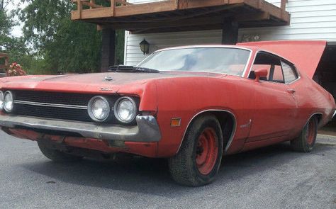 1970 Ford Torino, Barn Find Cars, Car Barn, Junk Yard, Automobile Engineering, Ford Torino, Electrical Work, Garage Signs, Crown Victoria