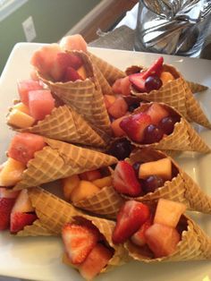 dessert!!!!! Appetizers For Wedding, Bridal Shower Snacks, Fruit Kabobs Kids, Shower Snacks, Fruit Appetizers, Waffle Bar, Bridal Shower Planning, Ice Cream Birthday Party, Ice Cream Theme