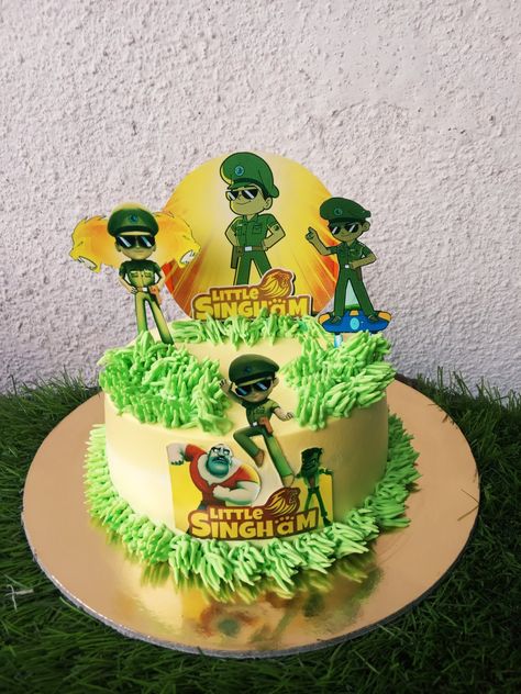 Little Singham Cakes, Little Singham, Cute Laptop Stickers, Theme Cake, Baking Ideas, Choreography Videos, Themed Cakes, No Bake Cake, Mehndi Designs