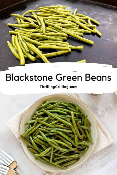 Blackstone Green Beans, Cook Green Beans, Canned Green Beans, How To Cook Greens, String Beans, Sauteed Green Beans, Can Green Beans, Cooking Green Beans, String Bean