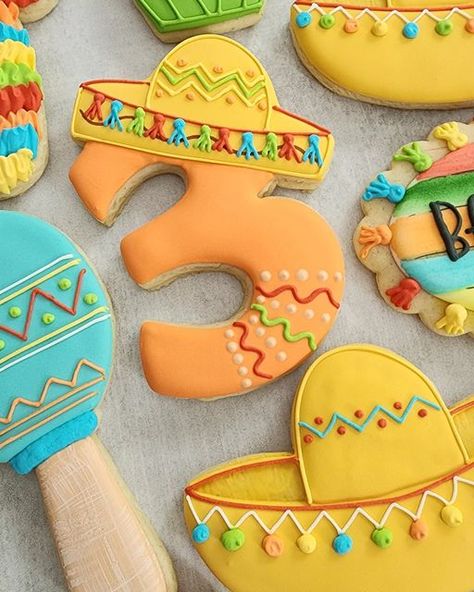 Three Esta Birthday Party Cupcakes, Three-esta Shirt, Three Esta Birthday Cookies, Three Esta Cookies Decorated, 3rd Birthday Fiesta Theme, Three Esta Birthday Party Favors, Three Fiesta Birthday, Three Esta Cookies, Three Esta Birthday Party Boy