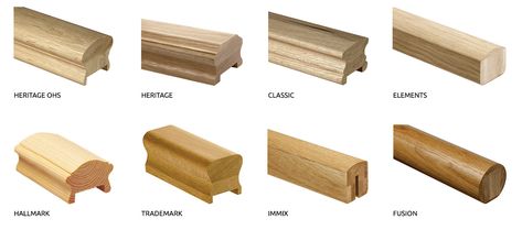 Wooden Handrails For Stairs Indoor, Wooden Handrails For Stairs, Wood Stair Handrail, Stairs Handrail, Interior Handrails, Wooden Handrail, درابزين السلم, Glass Handrail, Oak Handrail