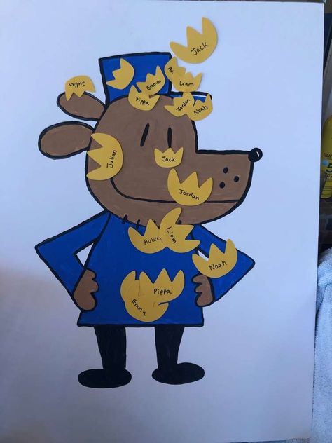 Dog Man Book Report Ideas, Dogman Party Decorations, Dogman Book Activities, Dogman Party Ideas, Dog Man Birthday Party Ideas, Dog Man Party Ideas, Dogman Birthday Party, Dog Man Birthday Party, Dog Man Party