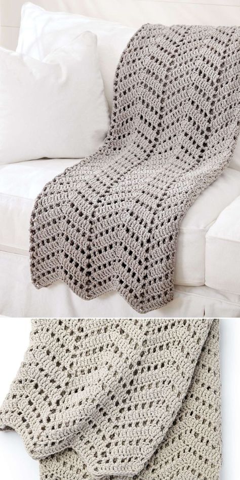 Great Ripple Crochet Blankets Free Patterns – 1001 Patterns Free Crochet Pattern Throw Blanket, Light Weight Crochet Blanket Patterns Free, Crocheted Afghan Patterns Free, Afgan Crochet Blanket Patterns, One Color Afghan Crochet Patterns, Crochet Afghan Ripple Patterns Free, Crochet Blanket Patterns 2 Colors, Crochet Lap Afghan Patterns Free, Crochet Blanket With Holes