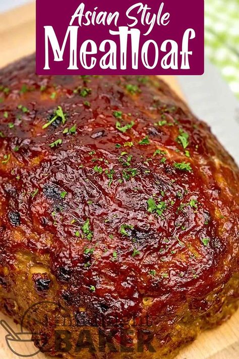 Asian style meatloaf is a very easy family dinner recipe. It's made with all your favorite ingredients and doesn't break the bank. An easy, budget friendly weeknight family meatloaf meal. Asian Meatloaf, Family Dinner Recipe, Easy Family Dinner, Easy Budget, Chicken Meatballs, Easy Family Dinners, Meatloaf Recipes, Dinner Recipe, Asian Style