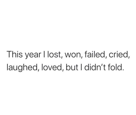 🌟 This year has been one for the books 📚. I have lost people and things that were dear to me, and I have failed at some things that I really wanted to succeed in. I cried a lot, and I laughed even more. But most importantly, I loved and was loved 💕. And through it all, I didn't fold. I kept going and I kept growing. ✨ Life is a journey with ups and downs, and sometimes it can be hard to keep moving forward. But remember, you are stronger than you know, and you have the power to overcome any ... I Cry A Lot, You Are Stronger, Cry A Lot, Lost People, I Cried, Keep Moving Forward, Life Is A Journey, You Are Strong, Keep Moving